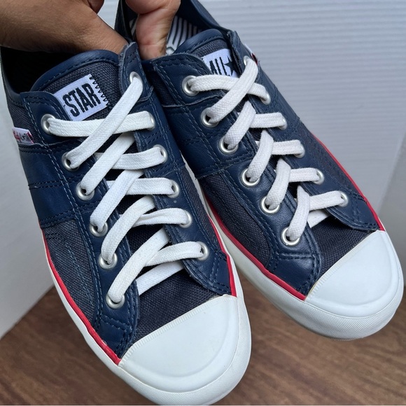 Converse All Star Navy Blue Lady All Star Sneakers Size 6 - Picture 12 of 14